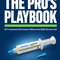 THE PRO'S / PLAYBOOK – DIY Cockroach Elimination Without the $200 Service Call