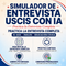 Full  USCIS Interview Practice — AI Officer, Unlimited Sessions 1 year access