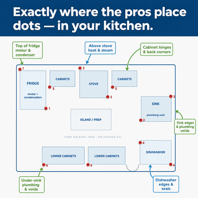 THE PRO'S / PLAYBOOK – DIY Cockroach Elimination Without the $200 Service Call