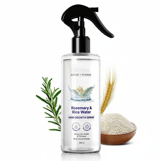 Rosemary & Rice Water Hair Growth Spray.